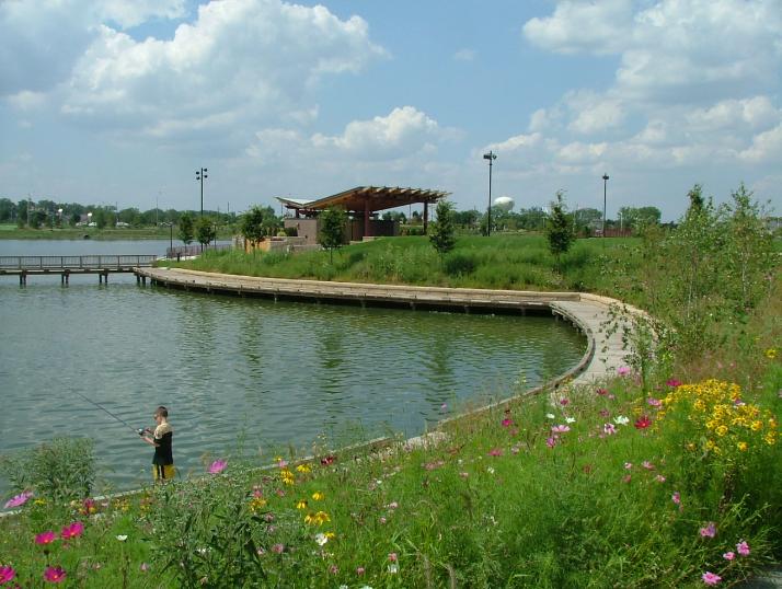 Boardwalk at Centennial Park