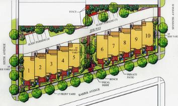 Harris Avenue Rowhouses