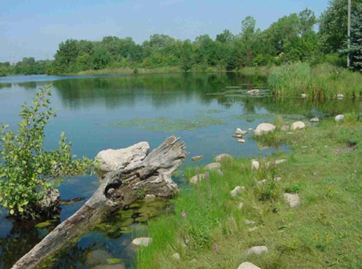 Lake & Falls at Lake Katherine Nature Preserve